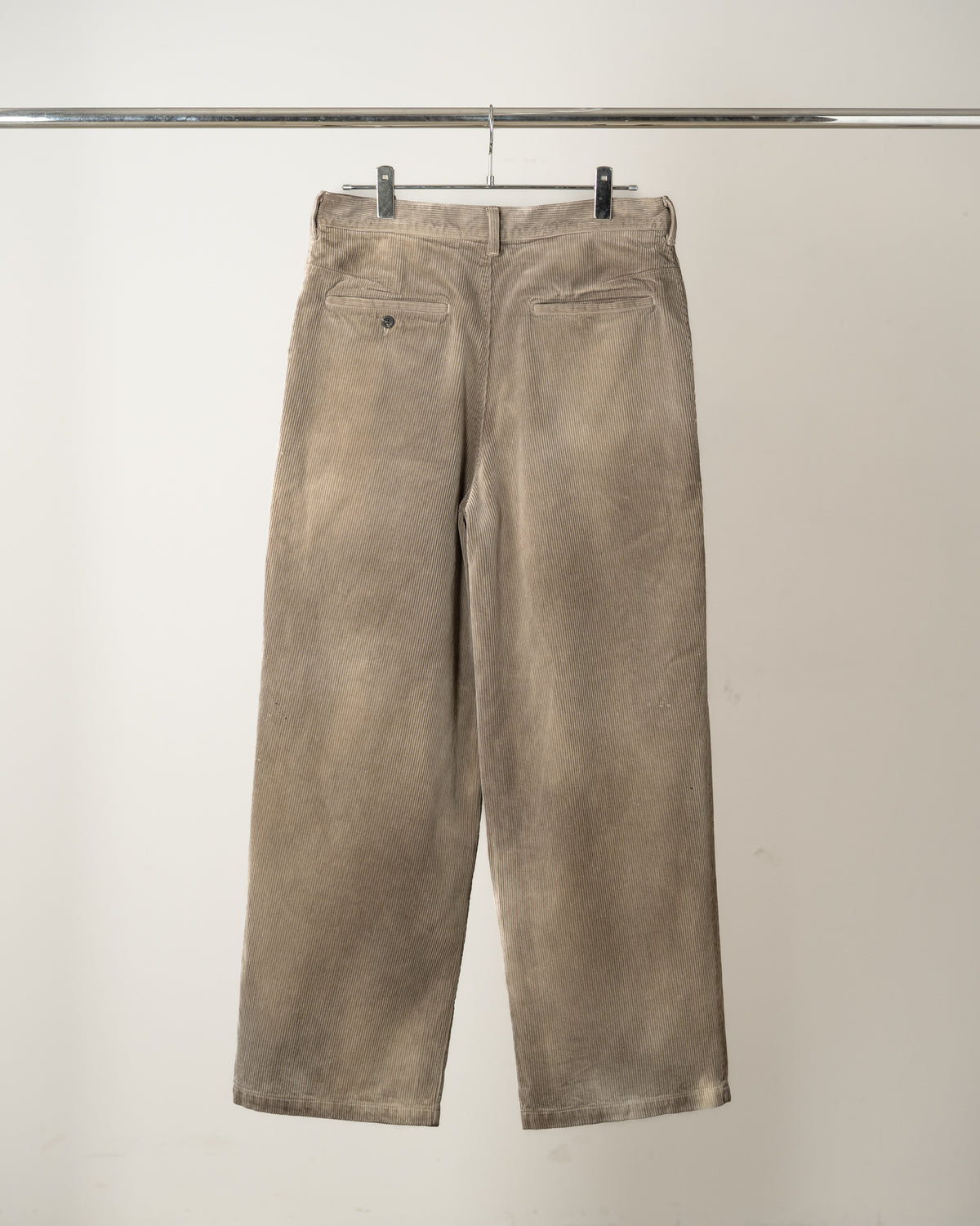 ANCELLM　AGING CORDUROY BAKER PANTS