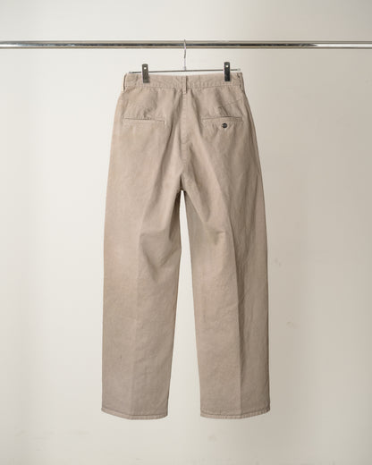 ANCELLM　AGING CHINO SLACKS
