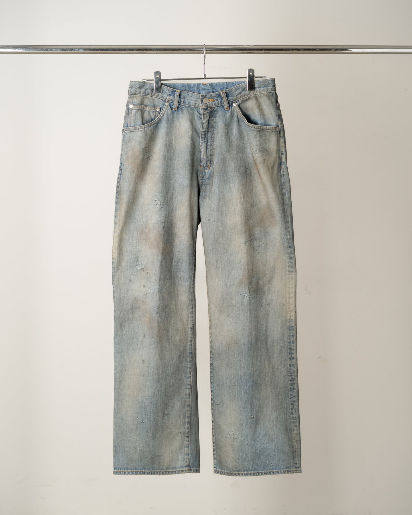 ANCELLM　SHOE-CUT DENIM PANTS