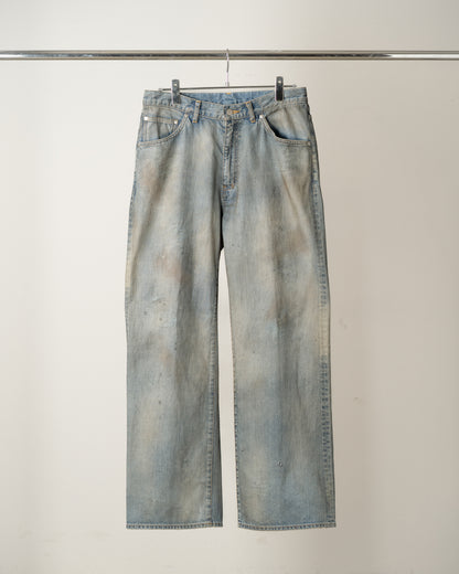 ANCELLM　SHOE-CUT DENIM PANTS