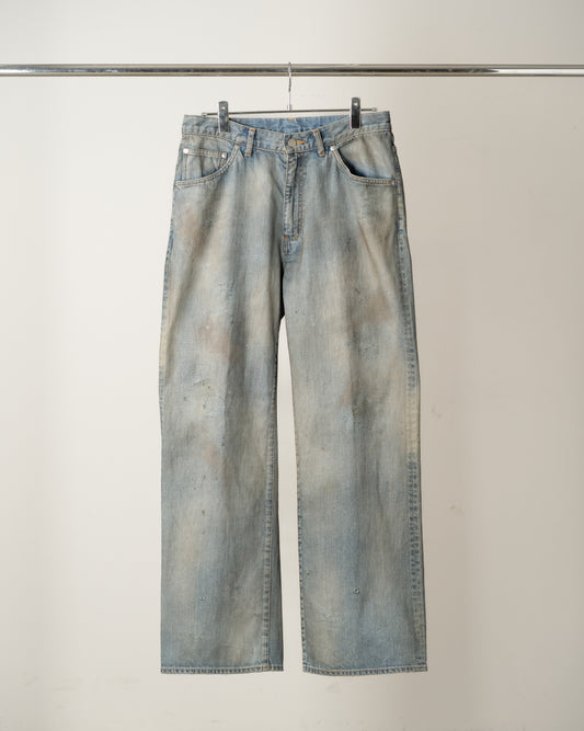 ANCELLM　SHOE-CUT DENIM PANTS