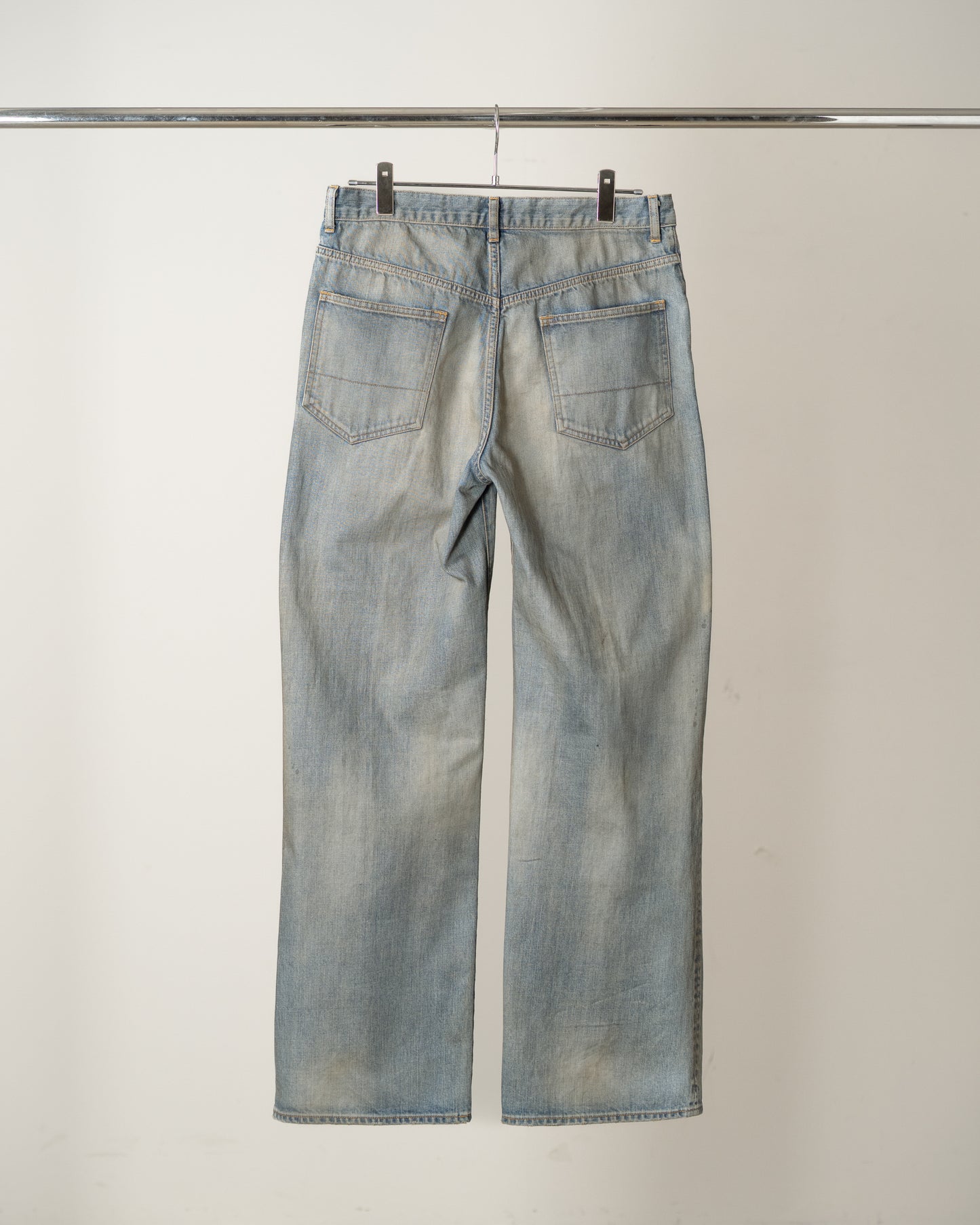 ANCELLM　SHOE-CUT DENIM PANTS