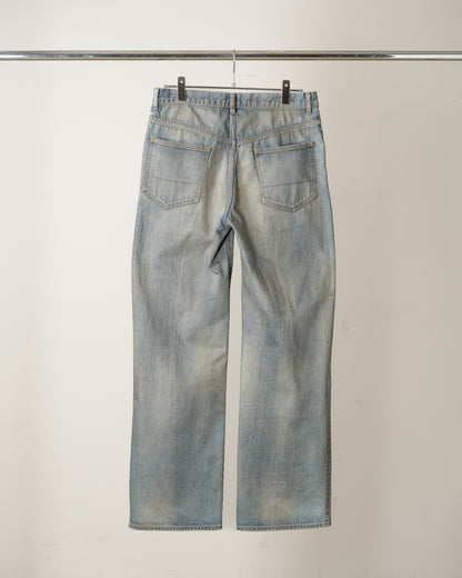 ANCELLM　SHOE-CUT DENIM PANTS