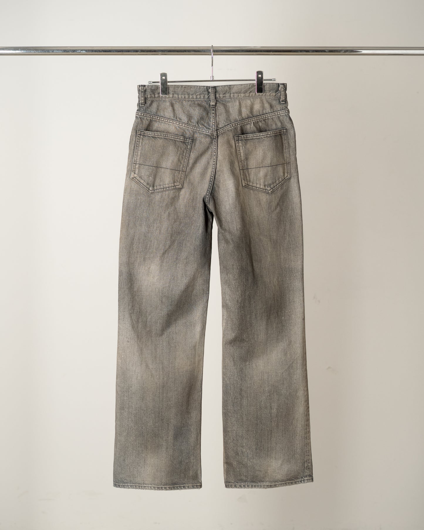 ANCELLM　SHOE-CUT DENIM PANTS