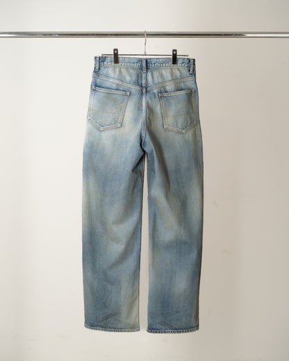 ANCELLM　#08 MIDDLE STRAIGHT 5P DENIM PANTS