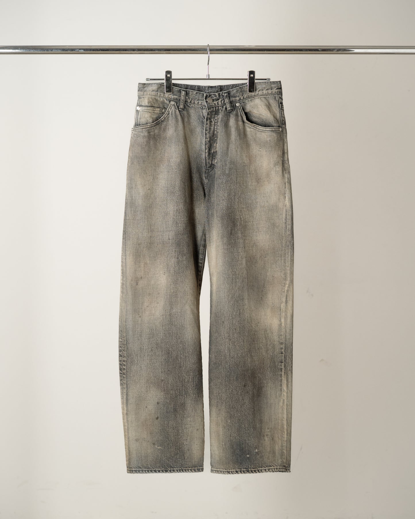 ANCELLM　#08 MIDDLE STRAIGHT 5P DENIM PANTS