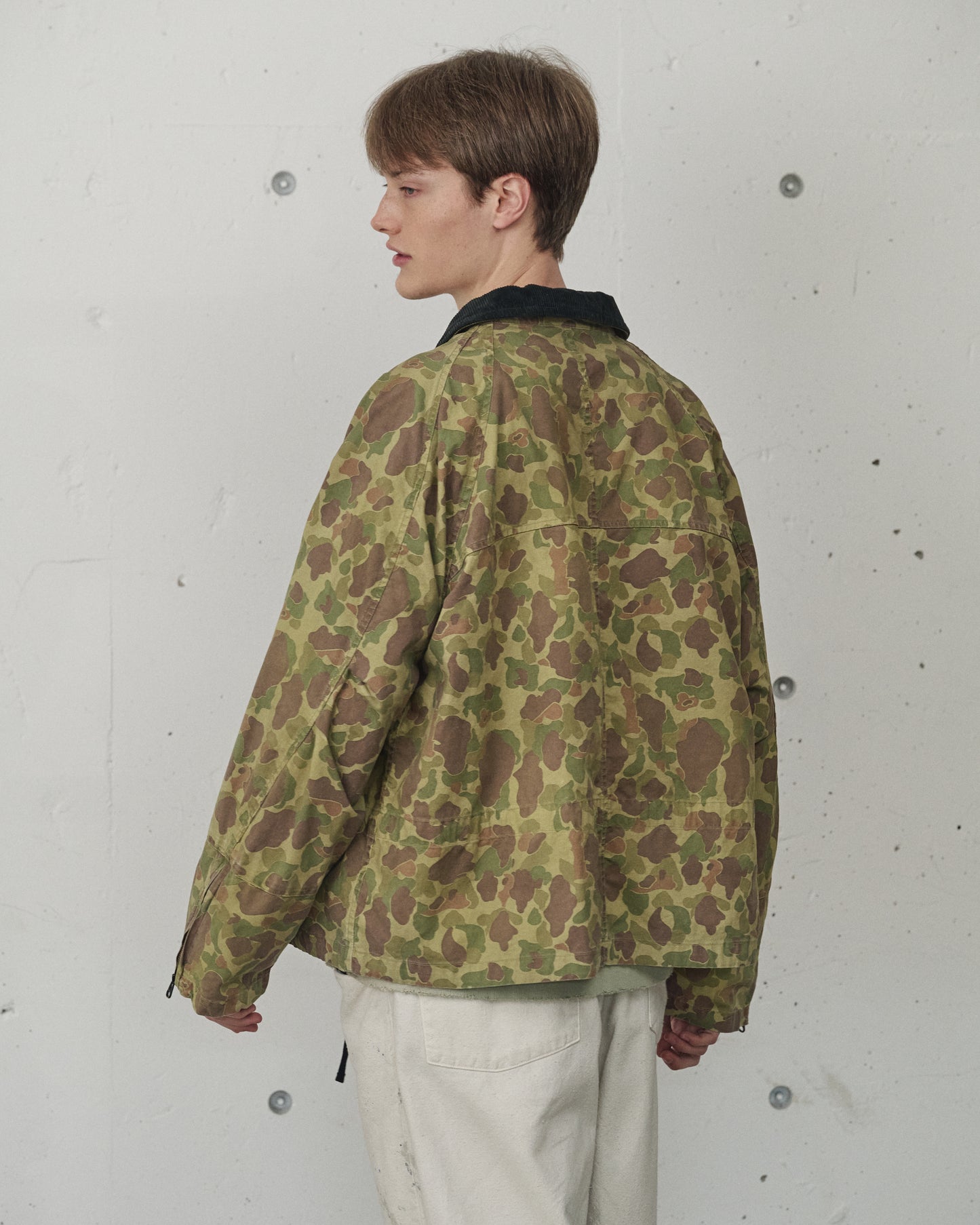 ANCELLM　CAMO ZIPUP JACKET