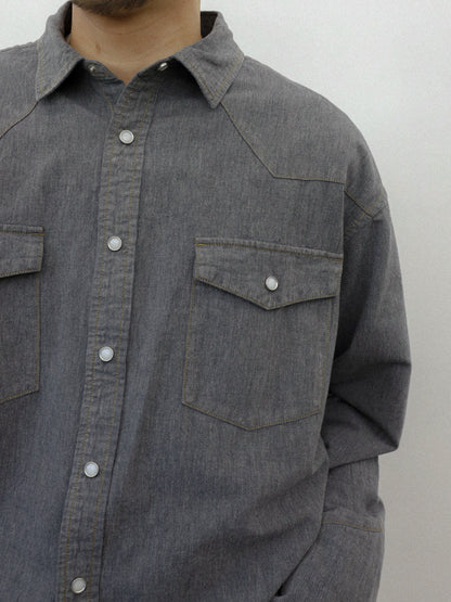 JIEDA　SHORT WESTERN SHIRT