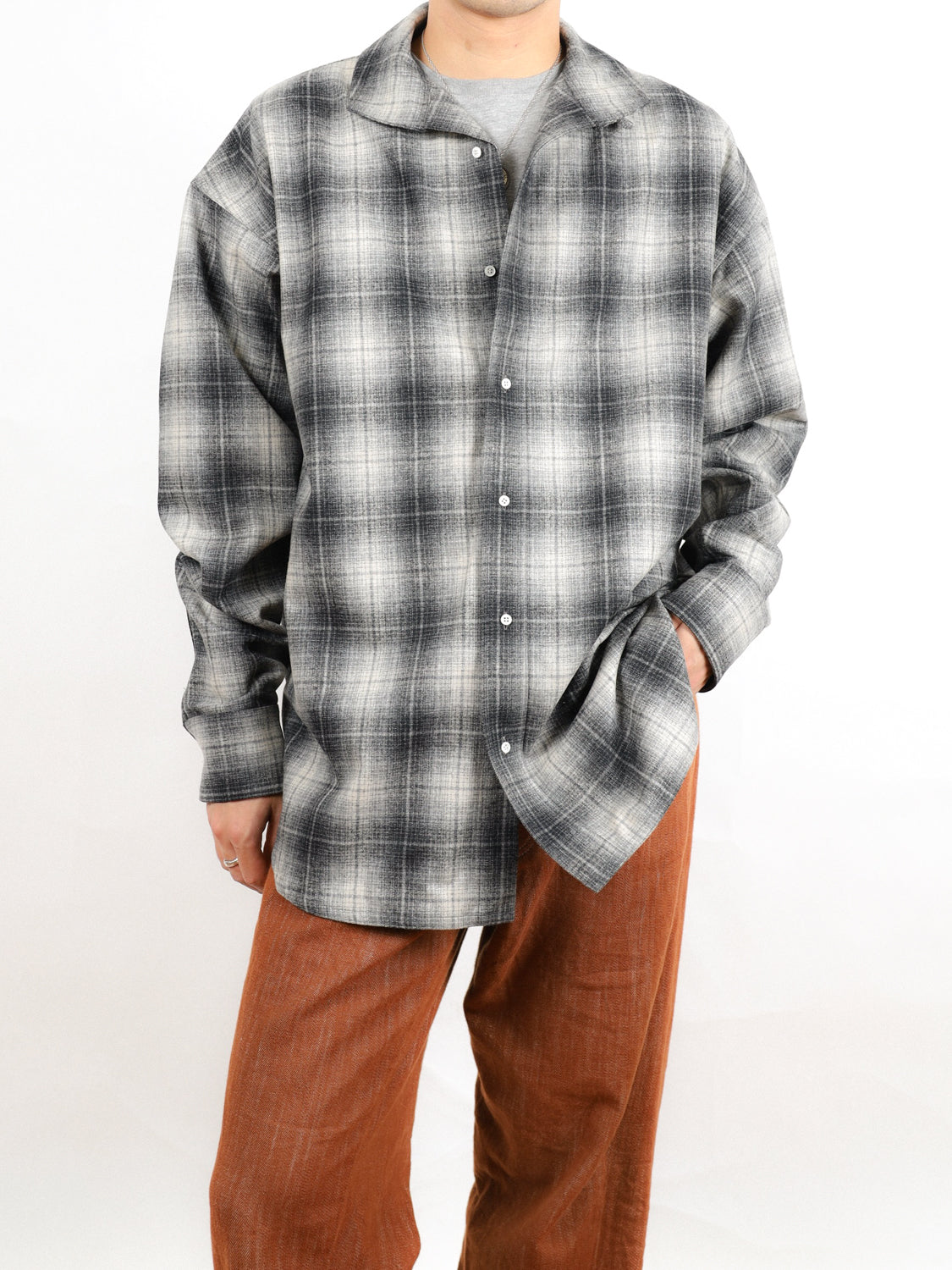 BASICKS × Pendleton × DELUXE Shadow Check Shirt