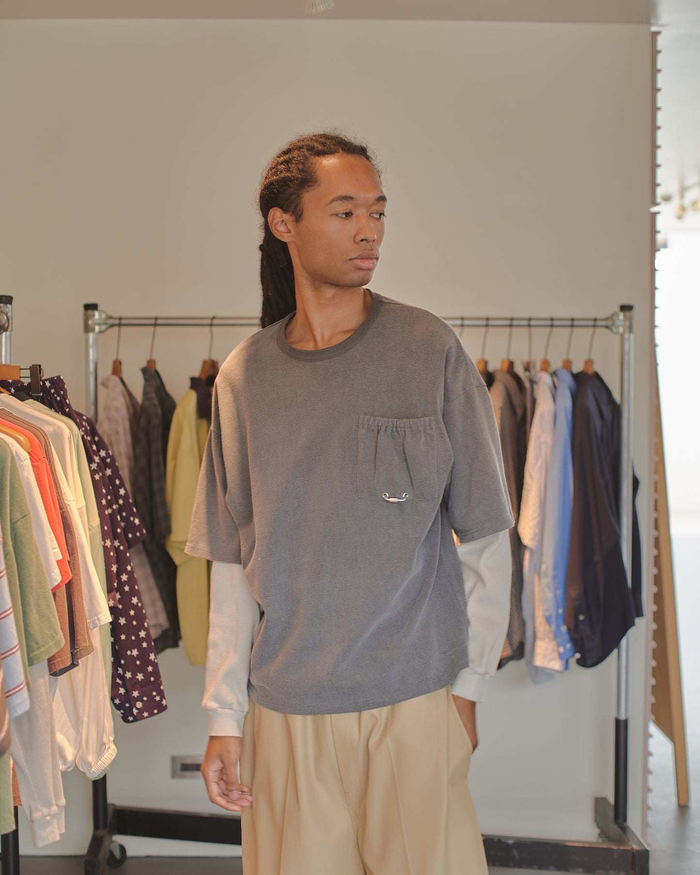 refomed　FRESH MAN L/S TEE