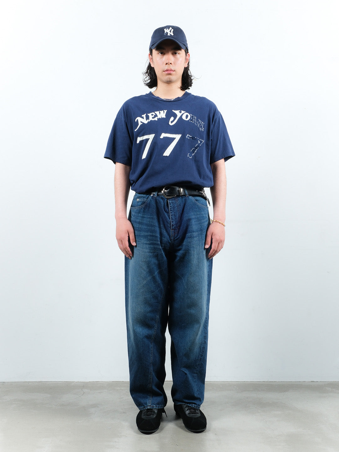 JIEDA USED TWIST DENIM PANTS – KIKUNOBU