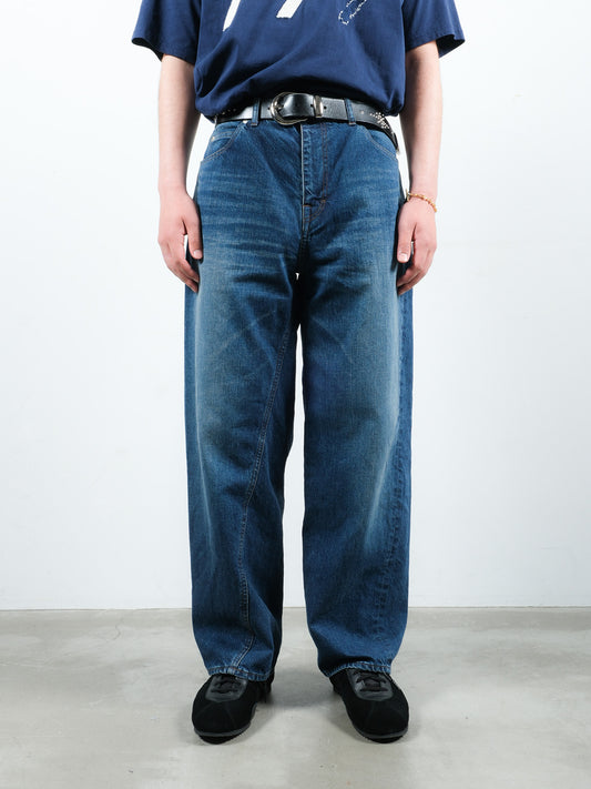 JIEDA　USED TWIST DENIM PANTS
