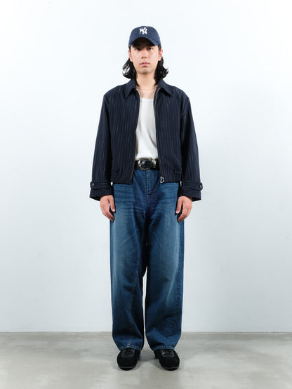 JIEDA　USED TWIST DENIM PANTS