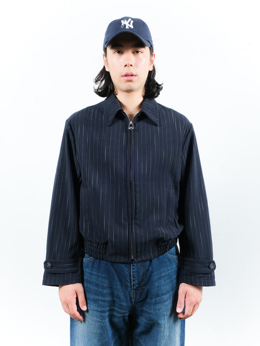 JIEDA　STRIPE ZIP JACKET