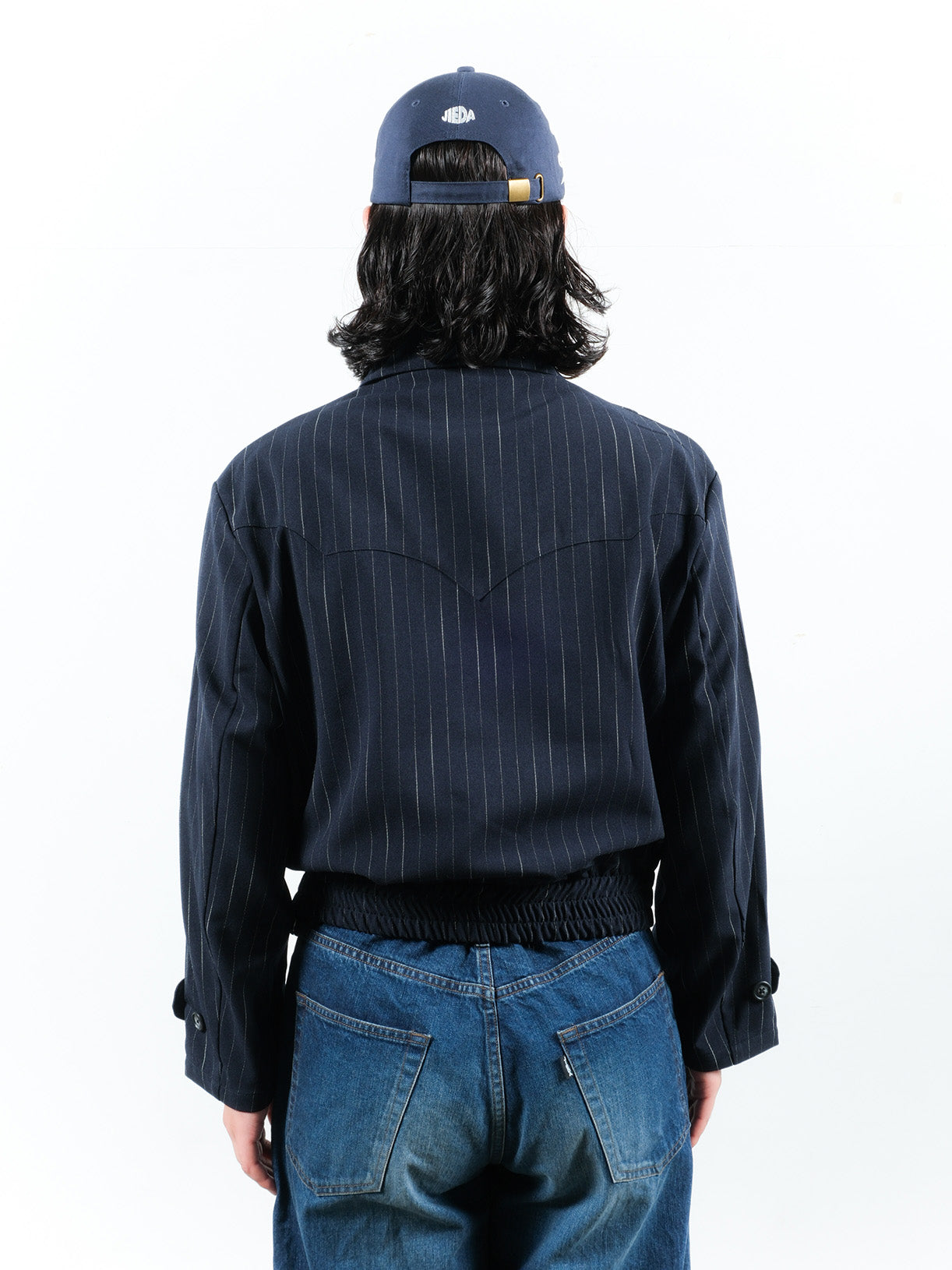 JIEDA　STRIPE ZIP JACKET