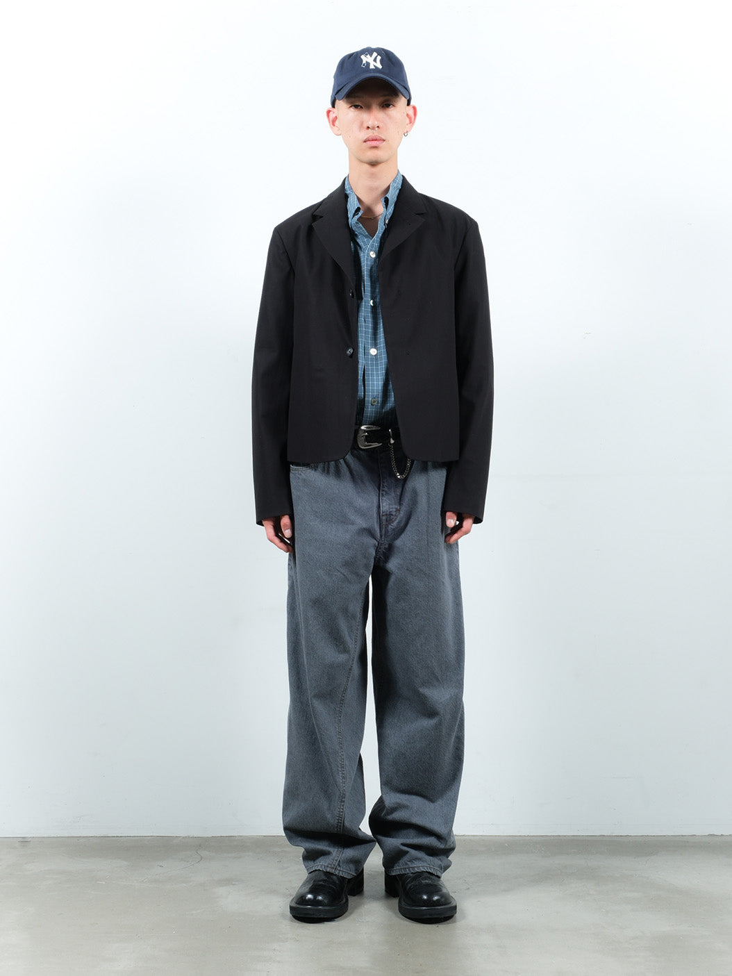 JIEDA USED TWIST DENIM PANTS – KIKUNOBU