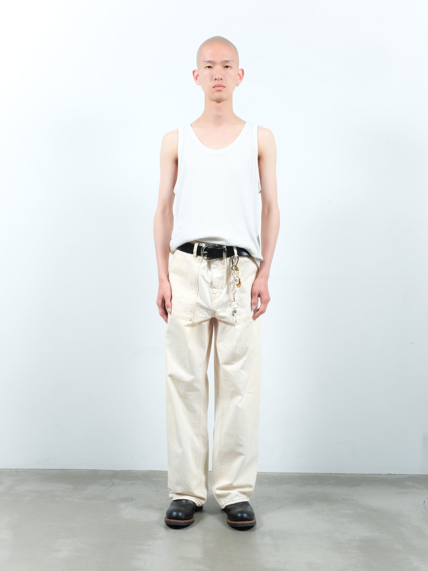 JIEDA　VINTAGE LIGHT RIB T/TOP