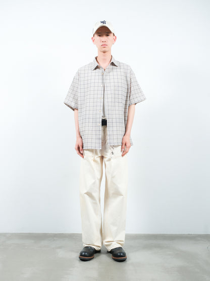 JIEDA　SEERSUCKER SHIRT S/S