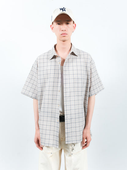 JIEDA　SEERSUCKER SHIRT S/S