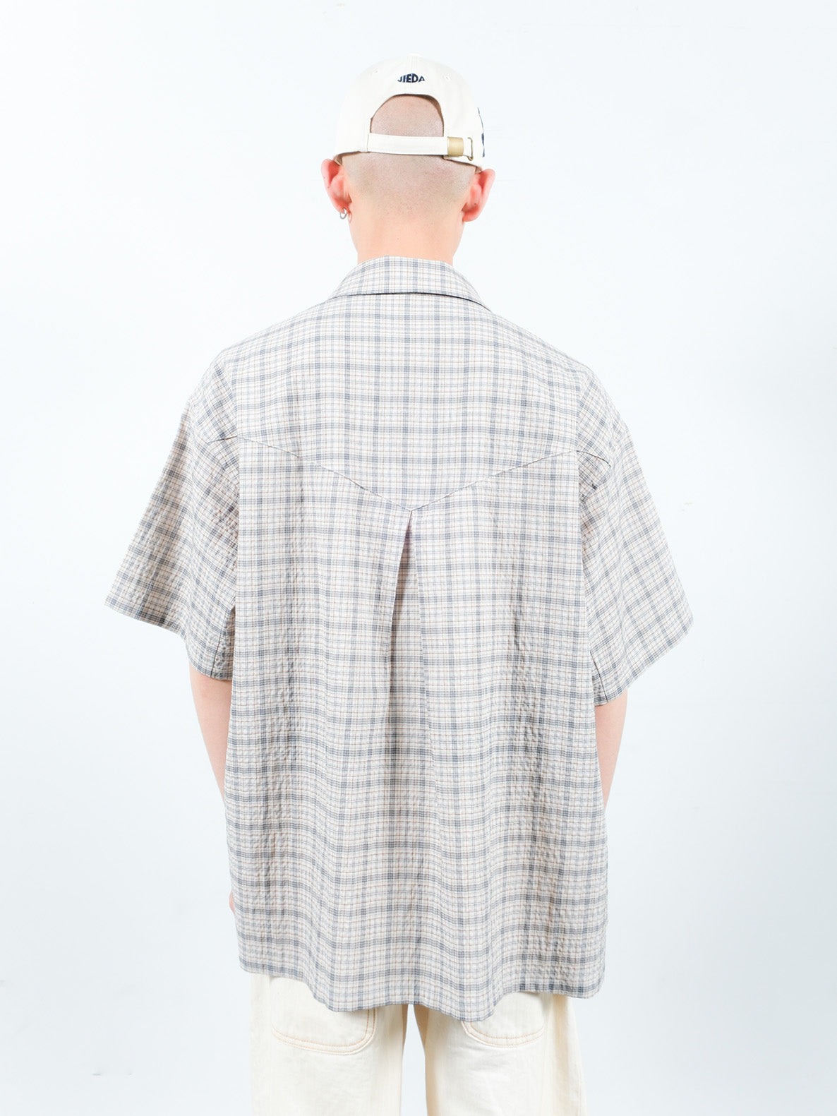 JIEDA　SEERSUCKER SHIRT S/S