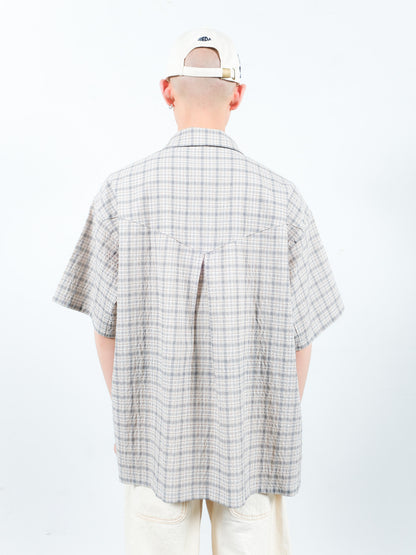 JIEDA　SEERSUCKER SHIRT S/S