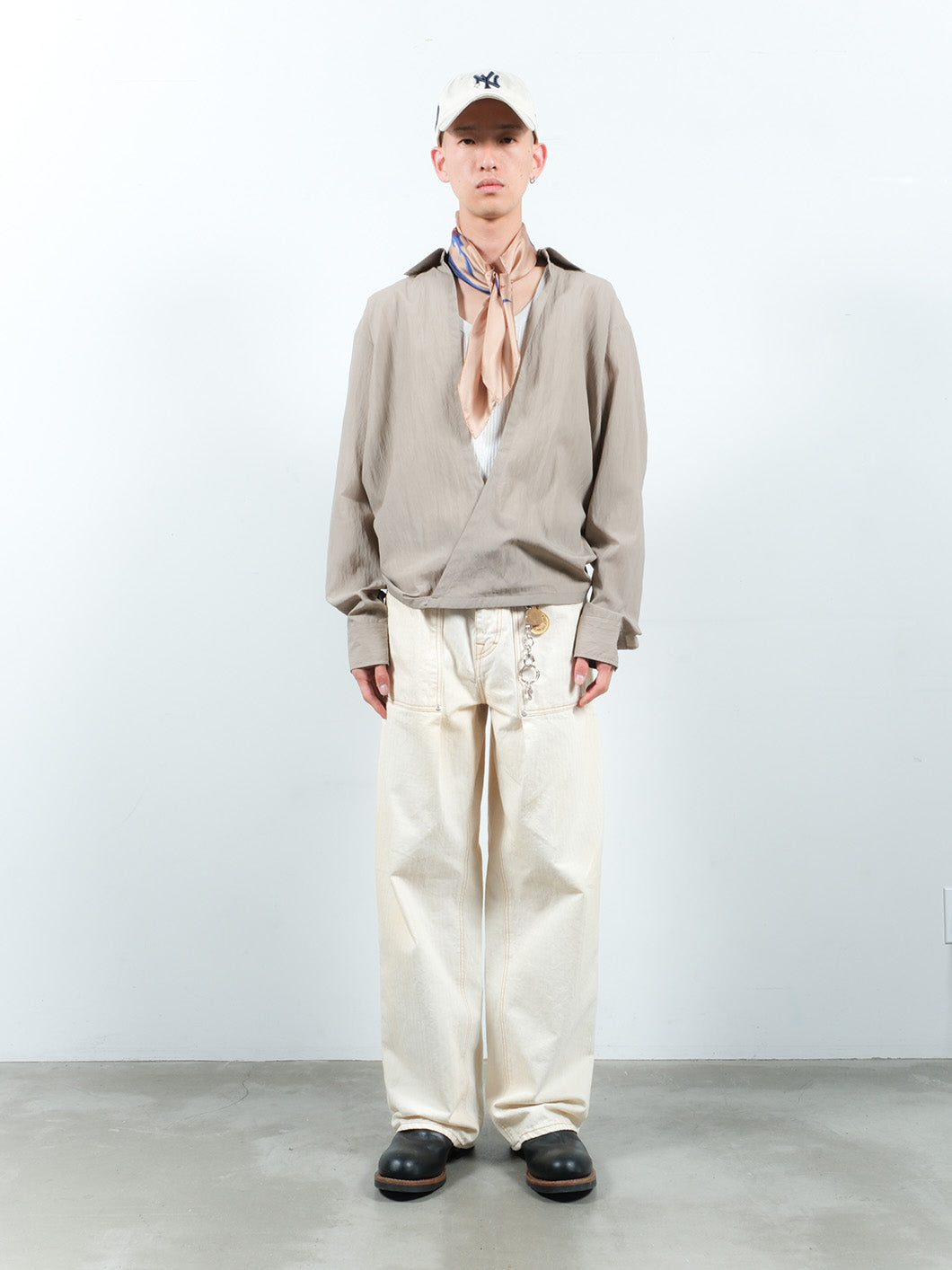 JIEDA　SKIPPER SHIRT