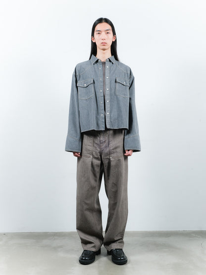 JIEDA　SHORT WESTERN SHIRT