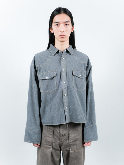 JIEDA　SHORT WESTERN SHIRT