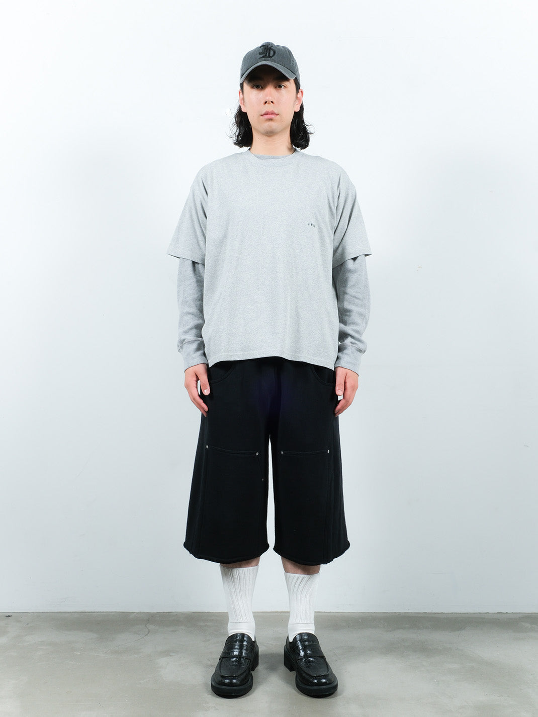 JIEDA 3/4 DOUBLE KNEE SWEAT PANTS – KIKUNOBU