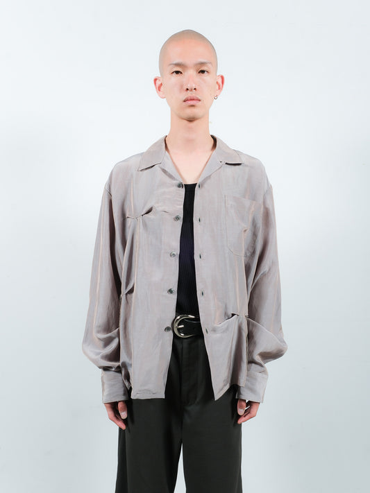 JIEDA　HAND STITCH OPEN COLLAR SHIRT