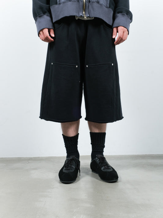 JIEDA　3/4 DOUBLE KNEE SWEAT PANTS