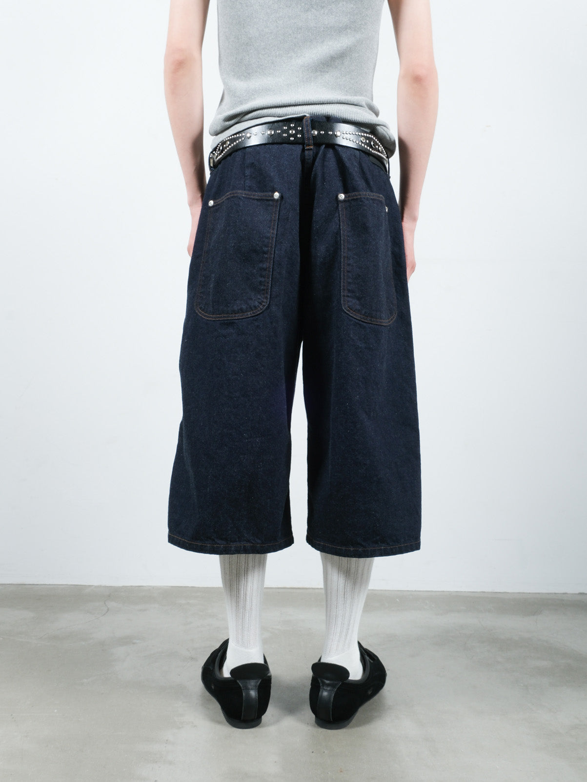 JIEDA 3D 3/4 DENIM PANTS – KIKUNOBU