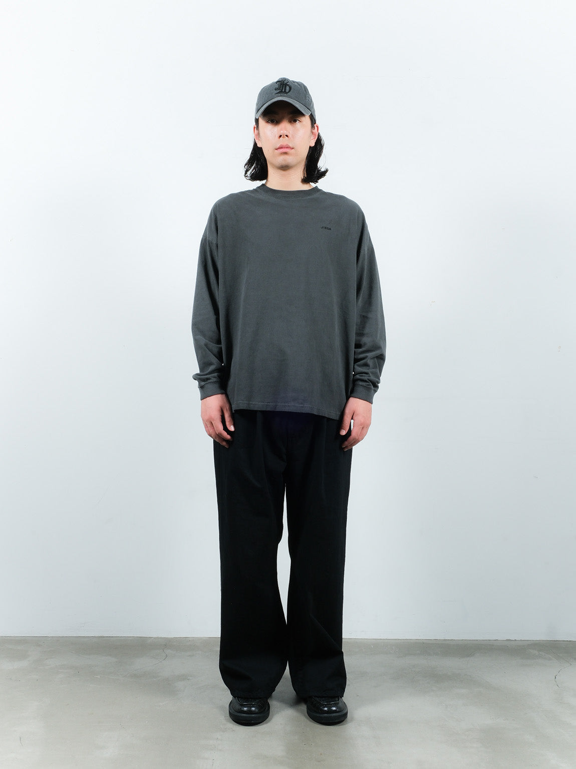 JIEDA　PIGMENT JIEDA LOGO L/S