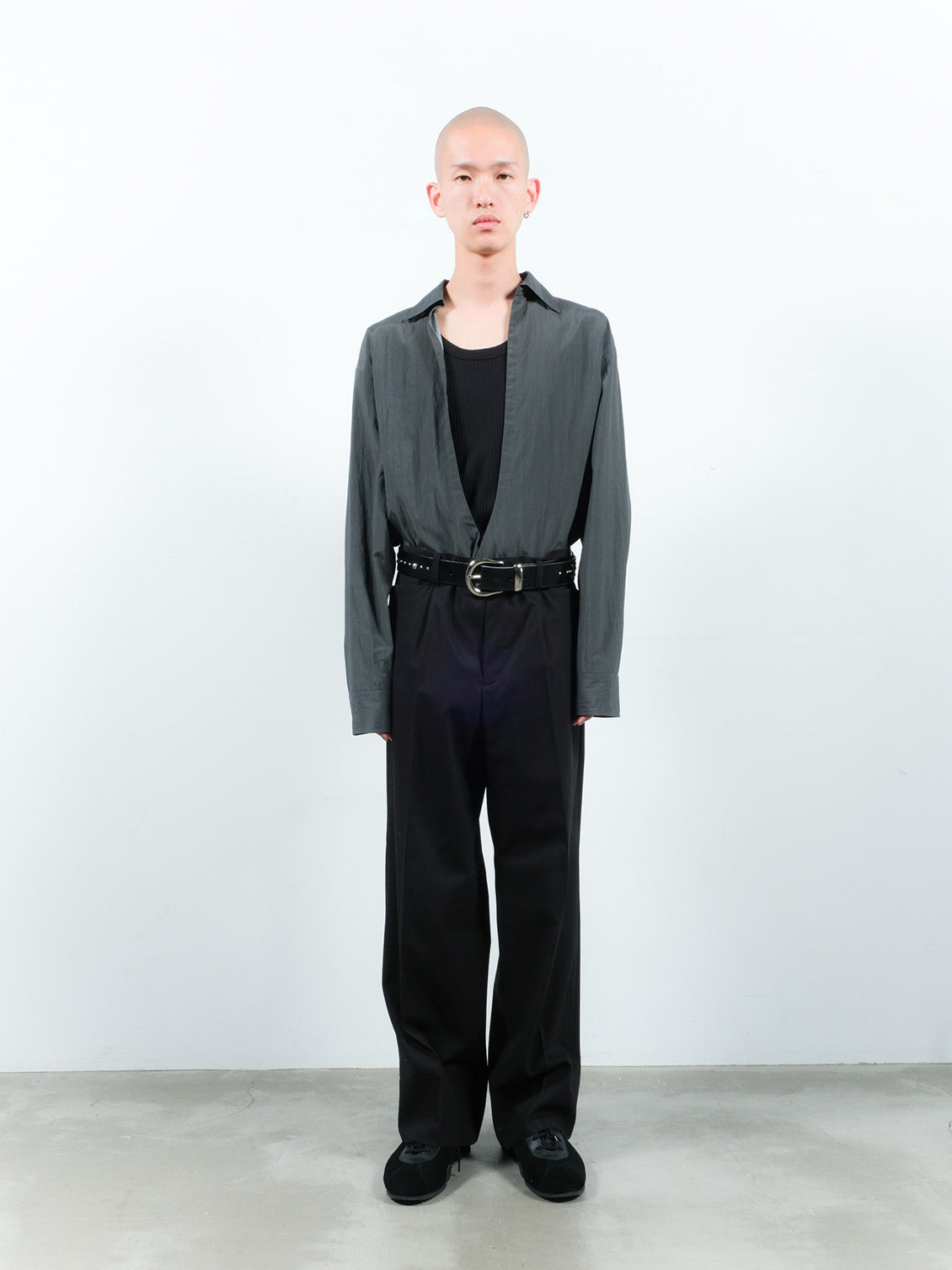 JIEDA ONE TUCK SLACKS – KIKUNOBU