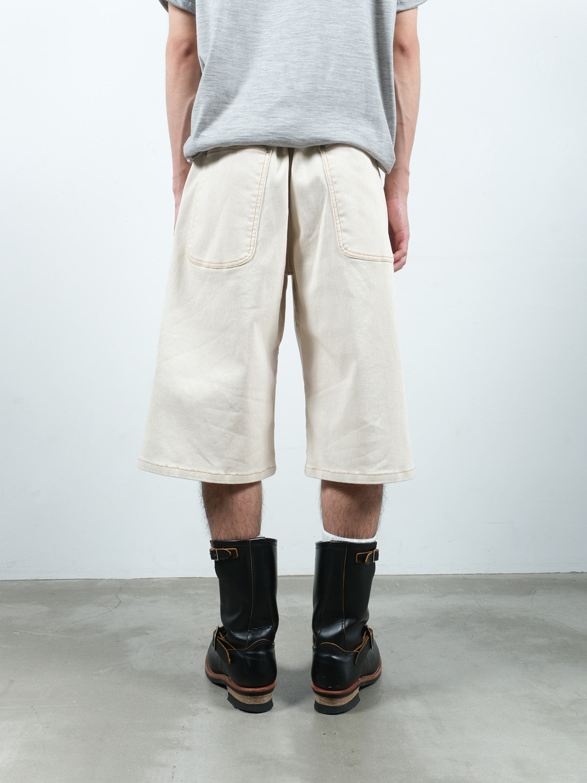 JIEDA　3D 3/4 FADE PIQUE PANTS