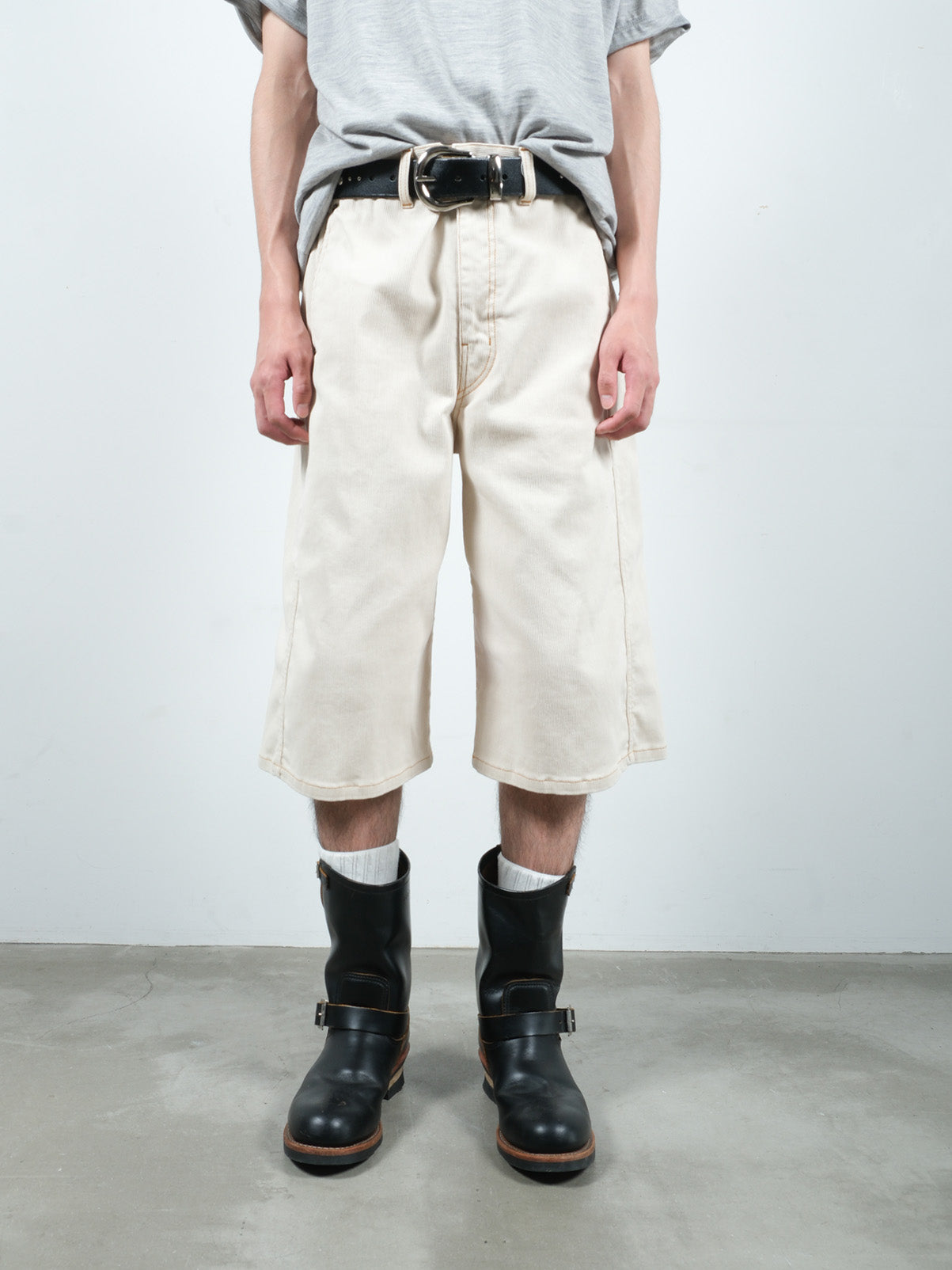 JIEDA　3D 3/4 FADE PIQUE PANTS