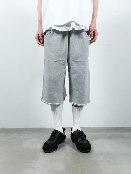 JIEDA　3/4 DOUBLE KNEE SWEAT PANTS