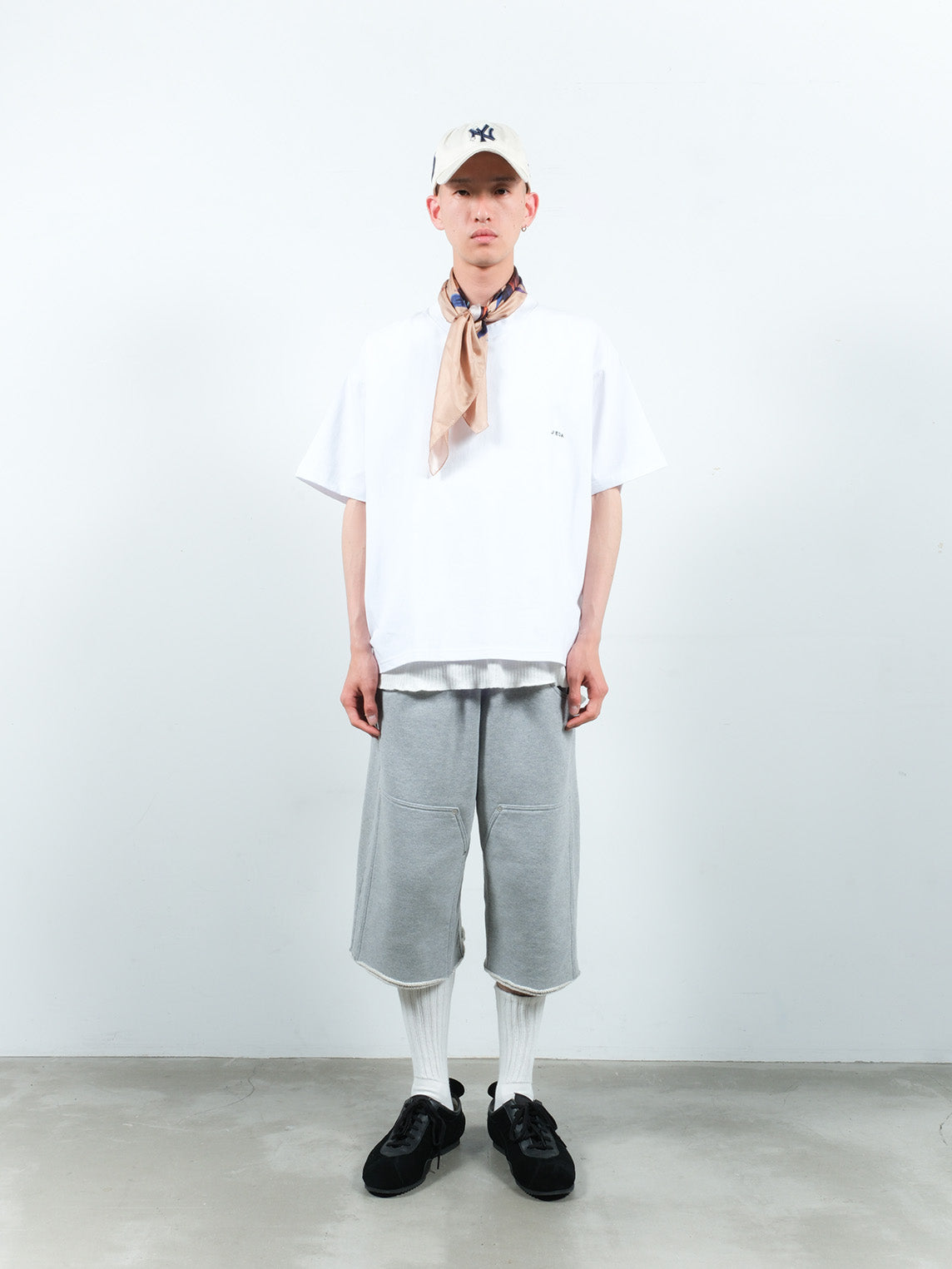 JIEDA 3/4 DOUBLE KNEE SWEAT PANTS – KIKUNOBU