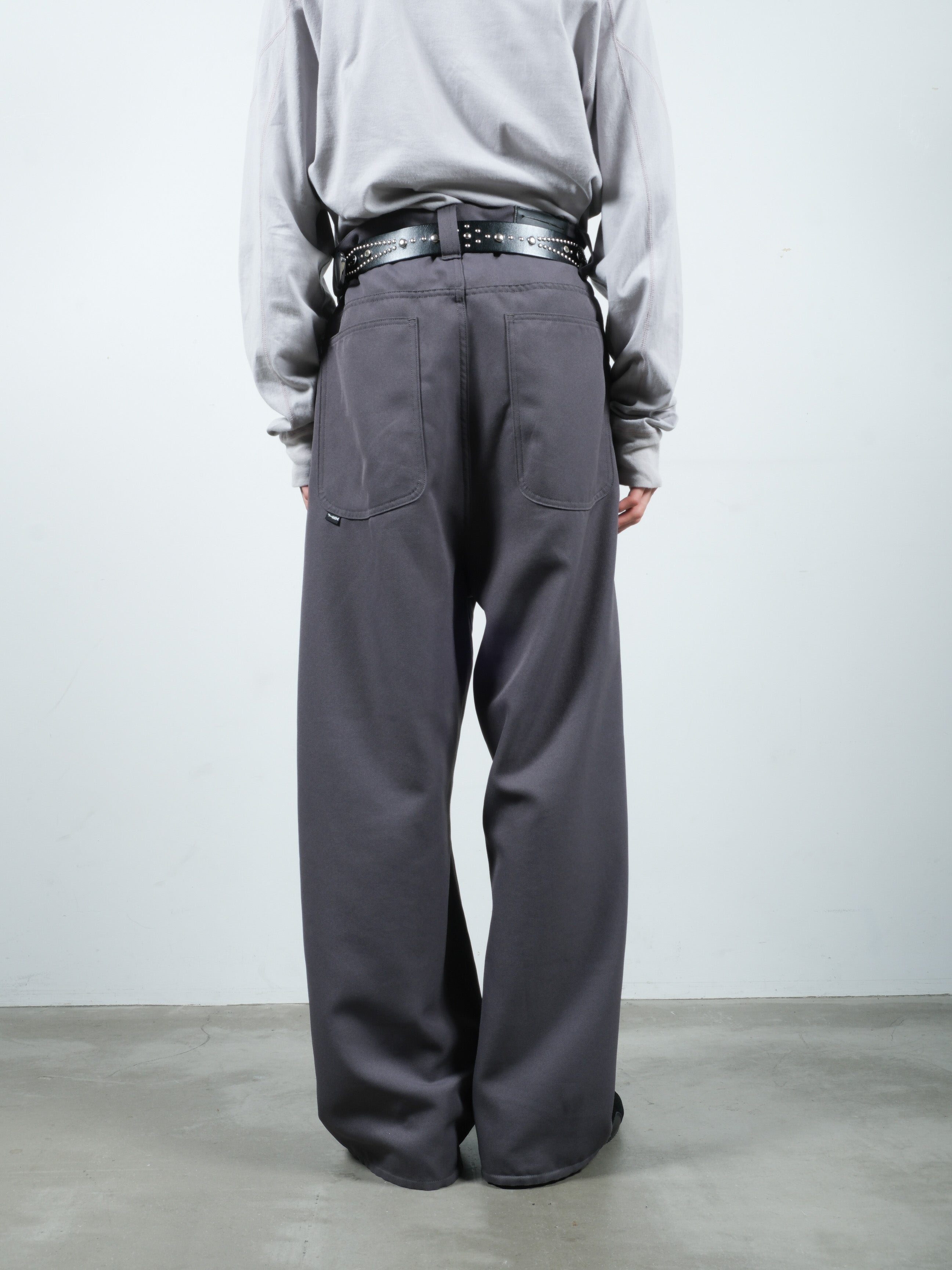 JIEDA WIDE ONE TUCK STRAIGHT PANTS – KIKUNOBU