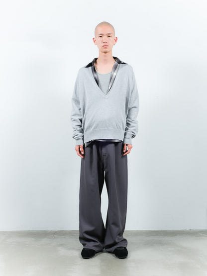 JIEDA　WIDE ONE TUCK STRAIGHT PANTS