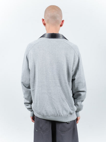 JIEDA　COTTON SILK V NECK KNIT