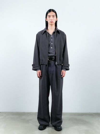 JIEDA　STRIPE ZIP JACKET