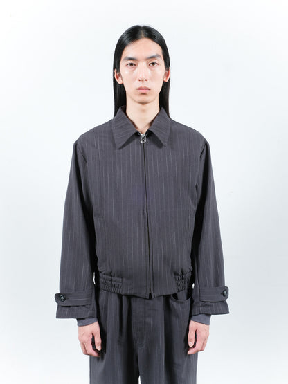 JIEDA　STRIPE ZIP JACKET