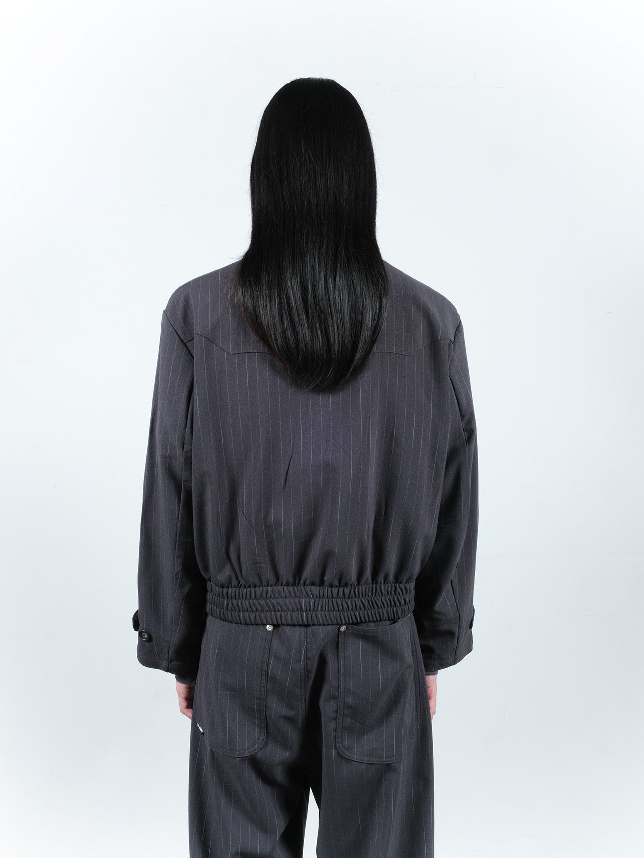 JIEDA　STRIPE ZIP JACKET