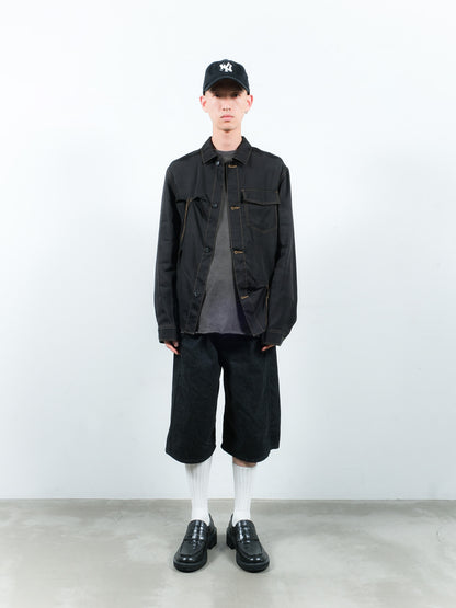 JIEDA　RAYON SILK SHIRT JACKET