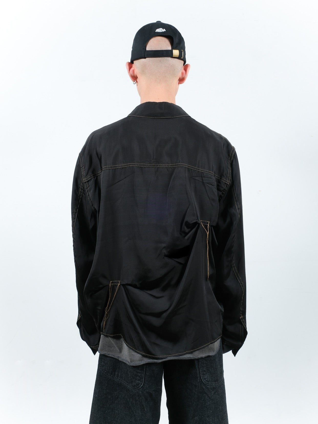 JIEDA　RAYON SILK SHIRT JACKET