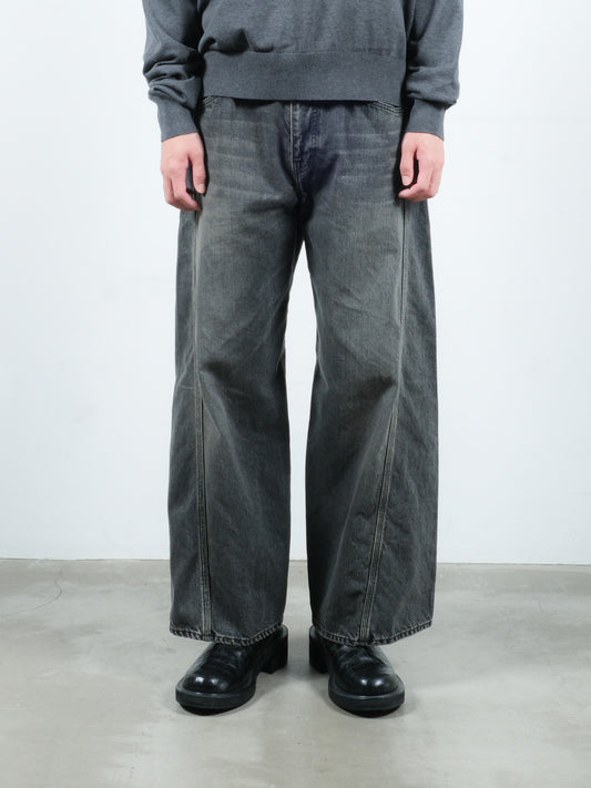 JIEDA　USED 3D WORK DENIM (NEW WASH)