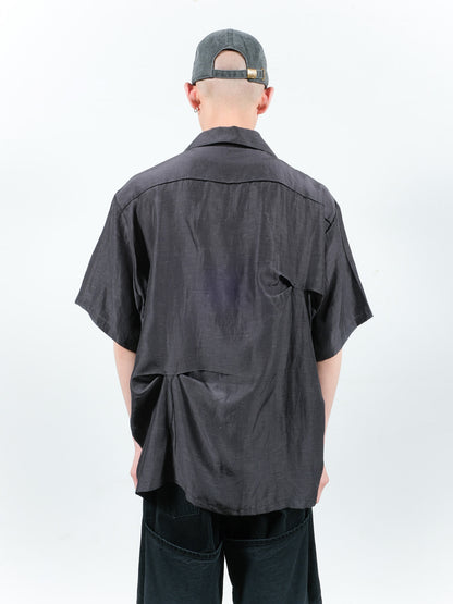 JIEDA　HAND STITCH OPEN COLLAR SHIRT S/S