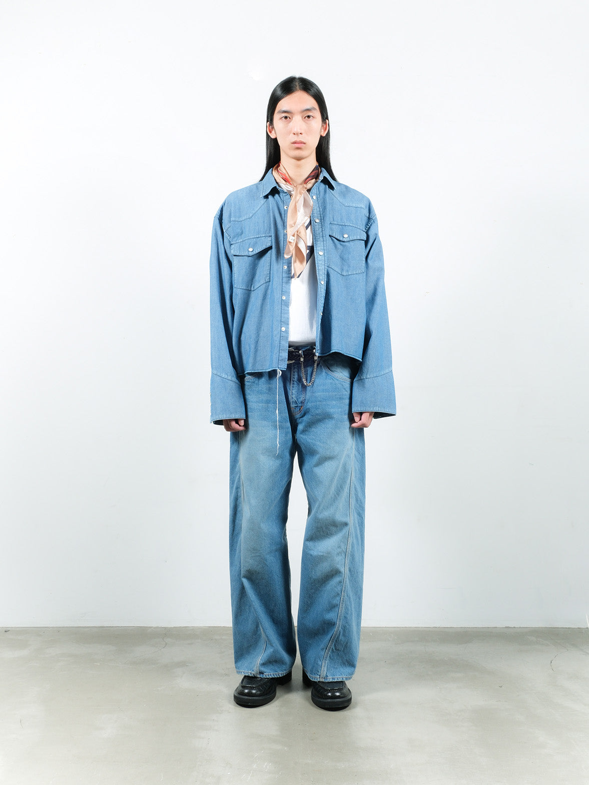 JIEDA　SHORT WESTERN SHIRT