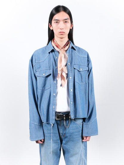 JIEDA　SHORT WESTERN SHIRT